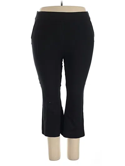 Pre-owned Spanx Active Pants In Black