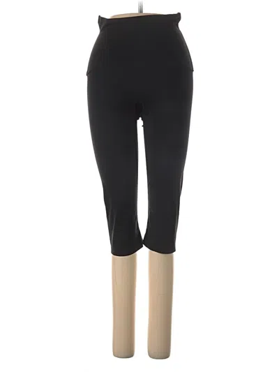 Pre-owned Spanx Active Pants In Black
