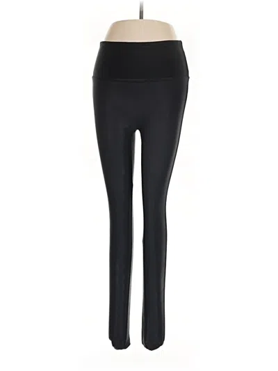 Pre-owned Spanx Active Pants In Black