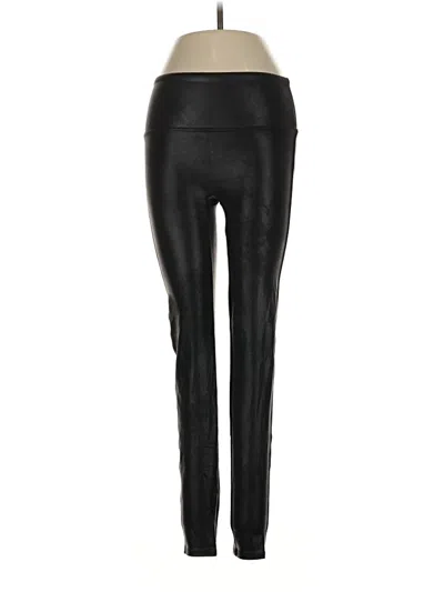 Pre-owned Spanx Active Pants In Black