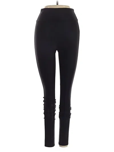 Pre-owned Spanx Active Pants In Black