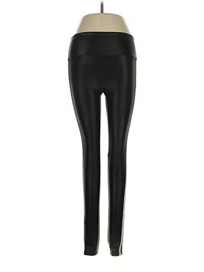 Pre-owned Spanx Active Pants In Black