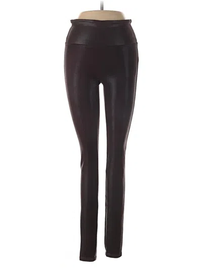 Pre-owned Spanx Active Pants In Black