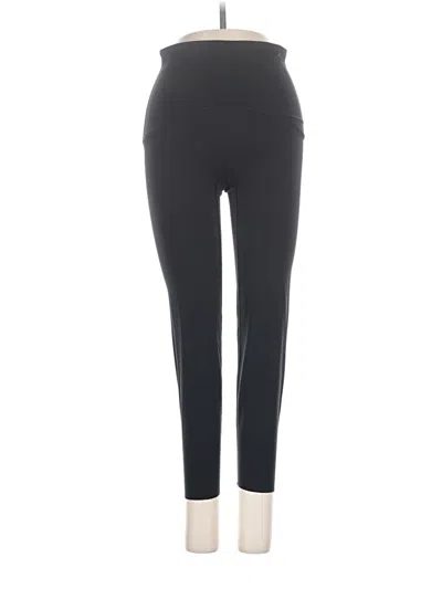 Pre-owned Spanx Active Pants In Black