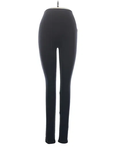 Pre-owned Spanx Active Pants In Black