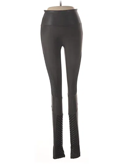 Pre-owned Spanx Active Pants In Black