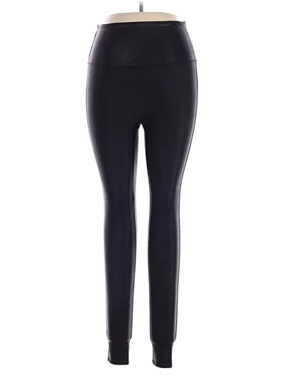 Pre-owned Spanx Active Pants In Black