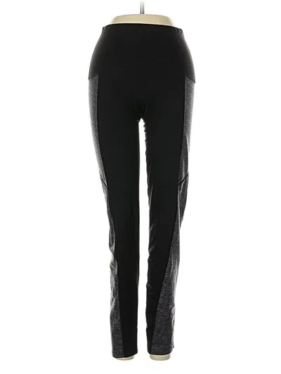 Pre-owned Spanx Active Pants In Black