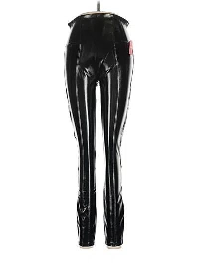 Pre-owned Spanx Active Pants In Black