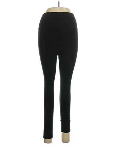Pre-owned Spanx Active Pants In Black