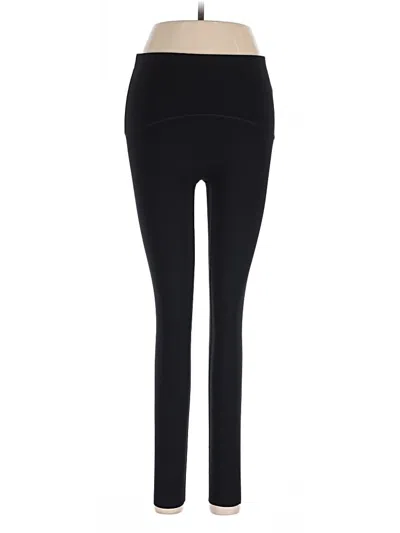 Pre-owned Spanx Active Pants In Black