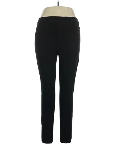 Pre-owned Spanx Active Pants In Black
