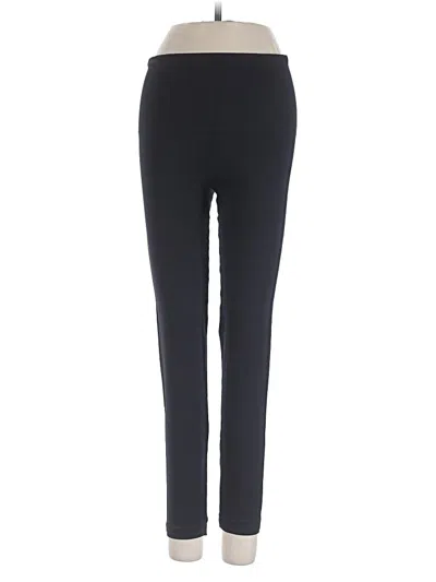 Pre-owned Spanx Active Pants In Black