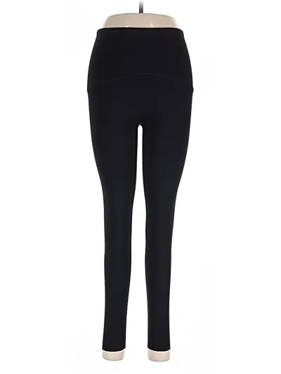 Pre-owned Spanx Active Pants In Black