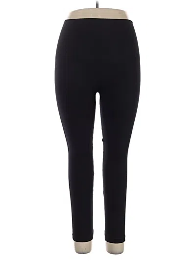 Pre-owned Spanx Active Pants In Black