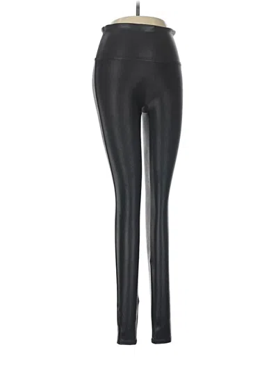 Pre-owned Spanx Active Pants In Black