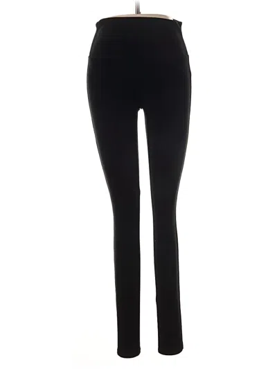 Pre-owned Spanx Active Pants In Black