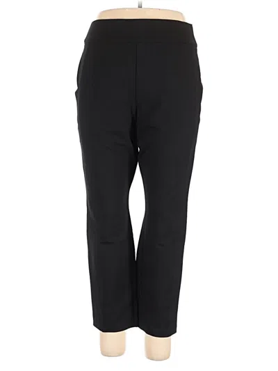Pre-owned Spanx Active Pants In Black