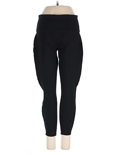 Pre-owned Spanx Active Pants In Black