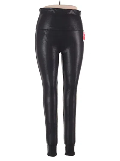 Pre-owned Spanx Active Pants In Black