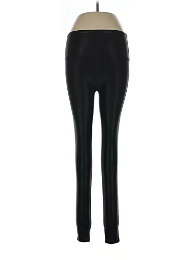 Pre-owned Spanx Active Pants In Black
