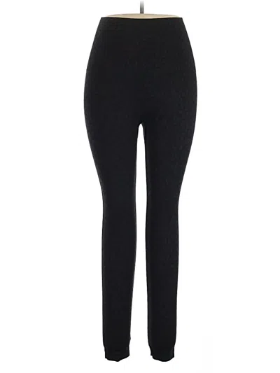 Pre-owned Spanx Active Pants In Black