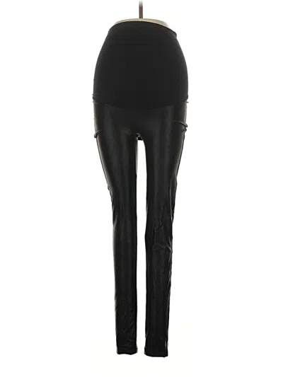 Pre-owned Spanx Active Pants In Black