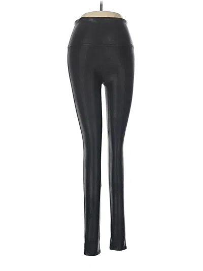 Pre-owned Spanx Active Pants In Black