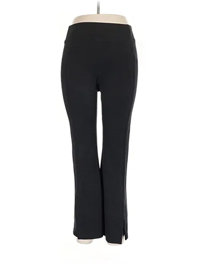 Pre-owned Spanx Active Pants In Black