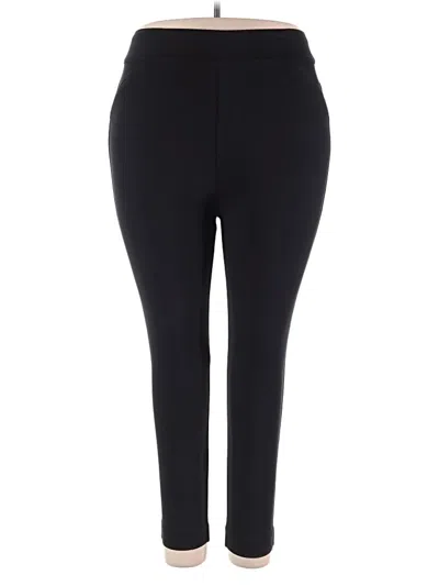 Pre-owned Spanx Active Pants In Black