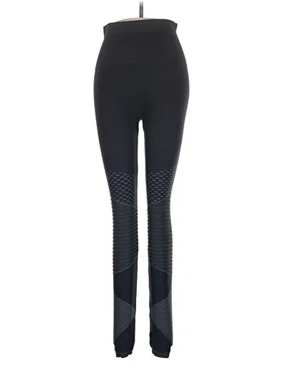 Pre-owned Spanx Active Pants In Black