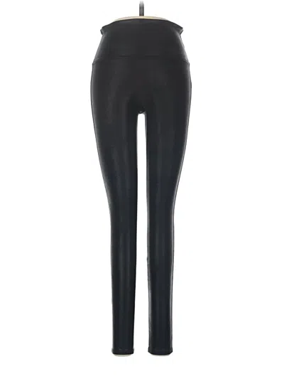Pre-owned Spanx Active Pants In Black