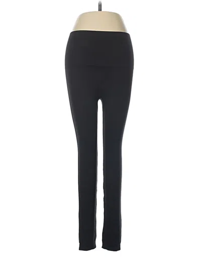 Pre-owned Spanx Active Pants In Black