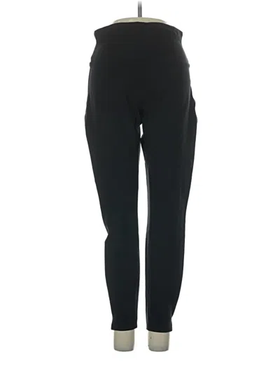 Pre-owned Spanx Active Pants In Black