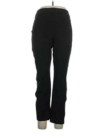 Pre-owned Spanx Active Pants In Black