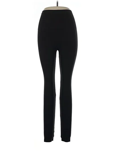 Pre-owned Spanx Active Pants In Black