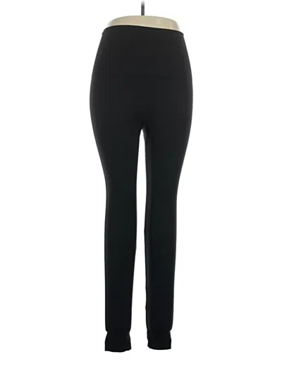 Pre-owned Spanx Active Pants In Black