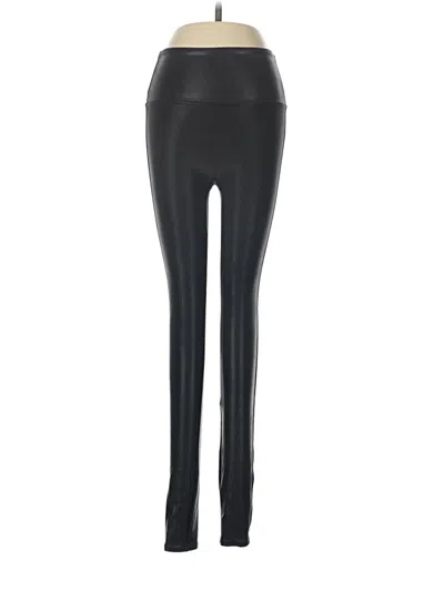 Pre-owned Spanx Active Pants In Black