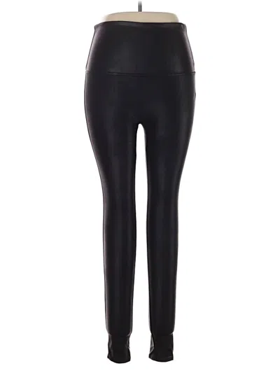 Pre-owned Spanx Active Pants In Black