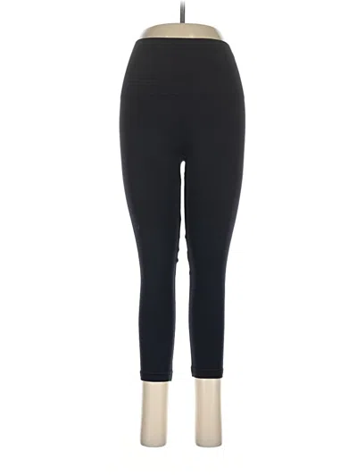 Pre-owned Spanx Active Pants In Black