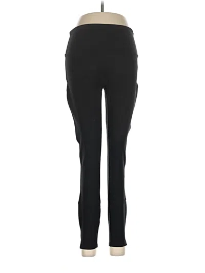 Pre-owned Spanx Active Pants In Black