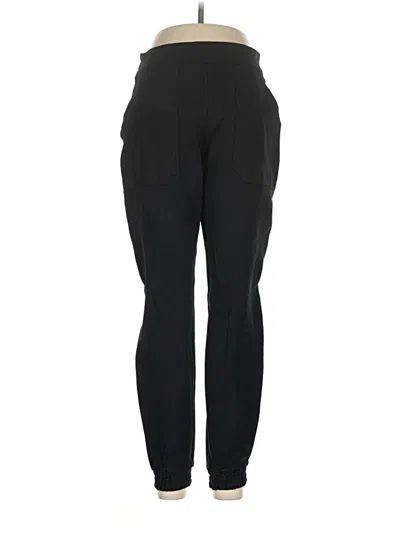 Pre-owned Spanx Active Pants In Black