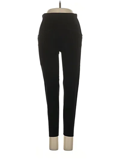Pre-owned Spanx Active Pants In Black