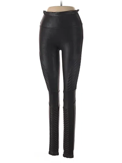 Pre-owned Spanx Active Pants In Black