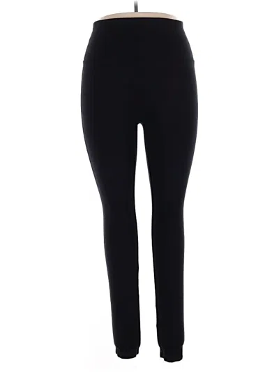Pre-owned Spanx Active Pants In Black