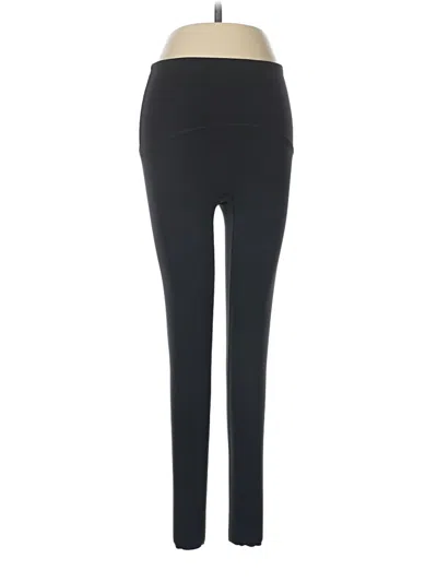 Pre-owned Spanx Active Pants In Black