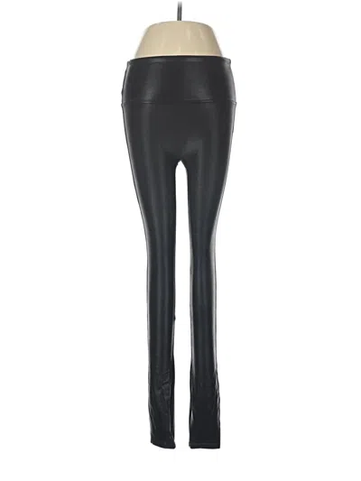 Pre-owned Spanx Active Pants In Black