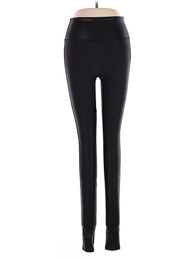 Pre-owned Spanx Active Pants In Black