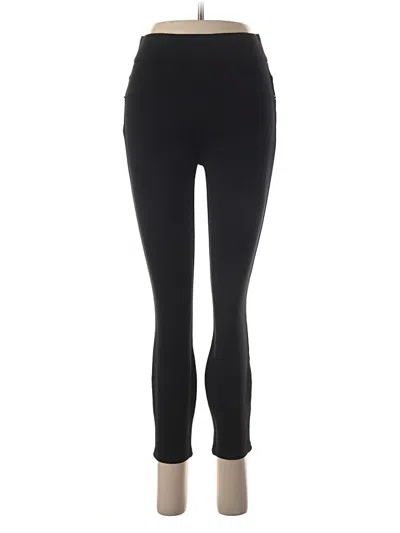 Pre-owned Spanx Active Pants In Black