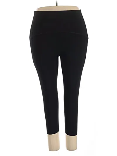 Pre-owned Spanx Active Pants In Black